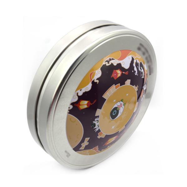 2024 Hot Sale Custom Bespoke Gift/Food/Chocolate Metal Packaging Case Round Biscuit Cookie Tin Can Box