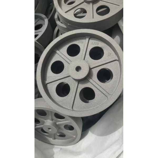 High Load Bearing Cast Iron V-Belt Pulley with Precision Machining and Wear Resistance for Industrial Machinery