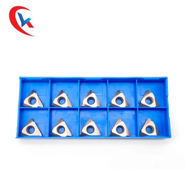 Vertical Thread Milling Inserts MTT43R6004 Bronze Coating Wear-Resistant Tungsten Carbide Inserts