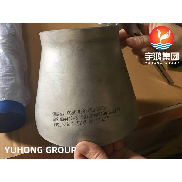 ASTM B366 UNS N04400 , Monel400 Butt Weld Nickel Alloy Steel Pipe Fittings , Elbows , Reducers