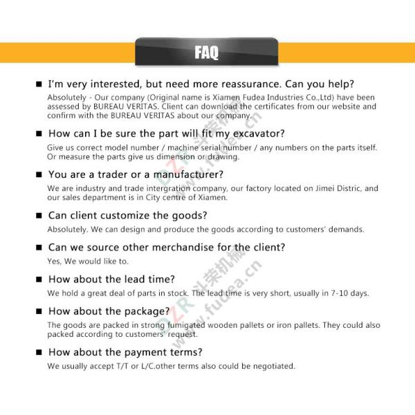 Sk60 Acoplador hidráulico de pulgar amarillo u otros Q345B para miniexcavadoras