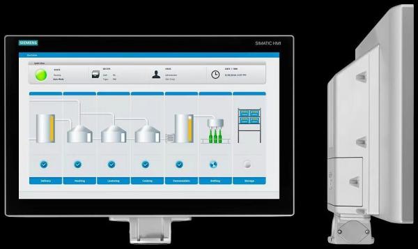 6AV2124-1DC01-0AX0 Siemens SIMATIC HMI KP400 Touch Screen 4 Widescreen TFT Display