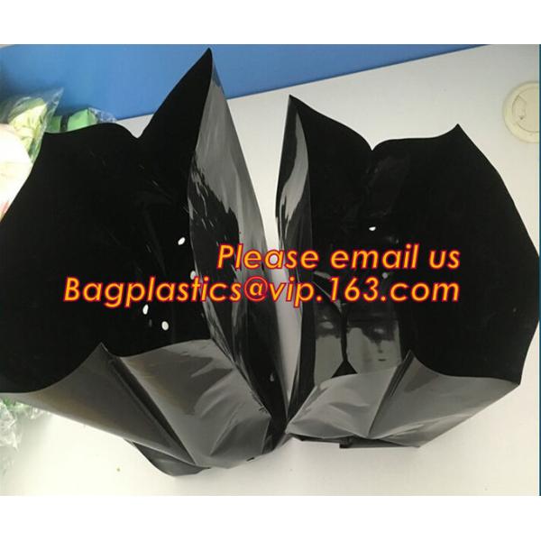 Biodegradable Planter Black Seedling Planter Tomatoes Growing Bags Heavy Duty Aeration Plant Grow Bag