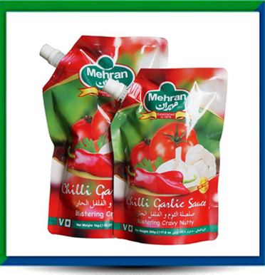 Líquidos reutilizables de encargo se levantan el bolso de empaquetado del canalón de los alimentos para niños líquidos de los bolsos