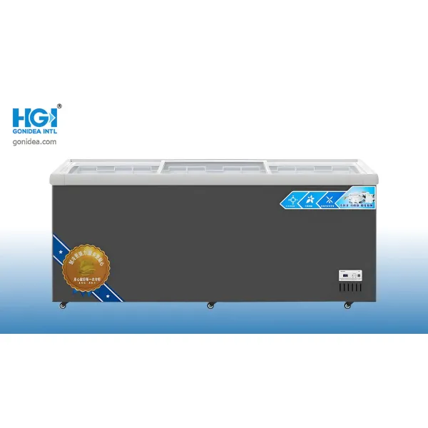 Commercial Ice Cream Fresh Keeping Display Freezer Gelato Showcase Cabinet