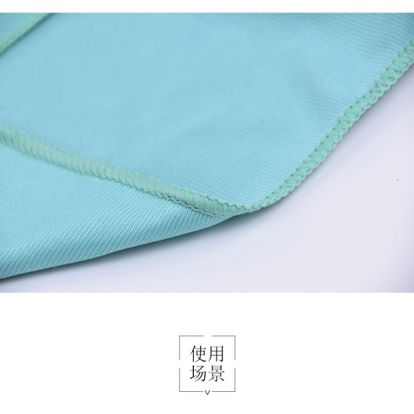 40*40cm Household Microfiber Glass Cleaning Cloth For Kitchen / Table Use