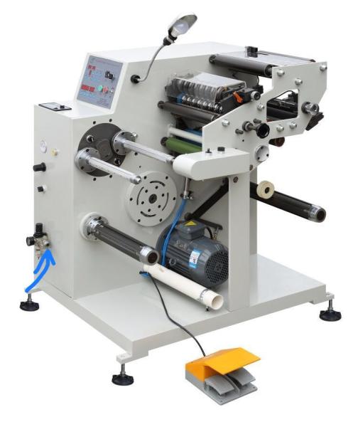 2.2KW 300m/Min Label Laser Die Cutting cortou a máquina de impressão da etiqueta do vinil