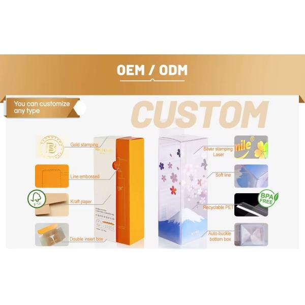 Оптовая упаковка товаров с персонализированным логотипом Опаковка печатная коробка Опаковка по уходу за кожей Опаковка коробка картонная косметическая коробка Опаковка эфирных масел