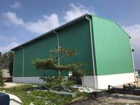 Revestimento pequeno do painel de sanduíche da construção de aço do armazém do feixe de H