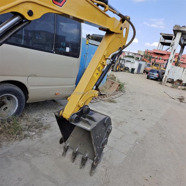Used Caterpillar Track Shoes 303CR Mini Excavator 3 Ton with ORIGINAL Hydraulic Valve