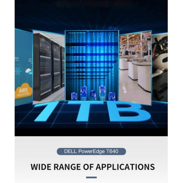 OEM Dell GPU Server Cloud Poweredge T640 Tower Server Equipment Xeon Processor 3104