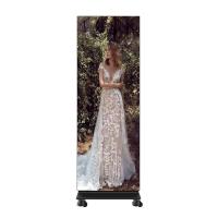 P1.25 Floor Standing LED Poster COB LED Screen Foldable Cabinet And Easy To Move