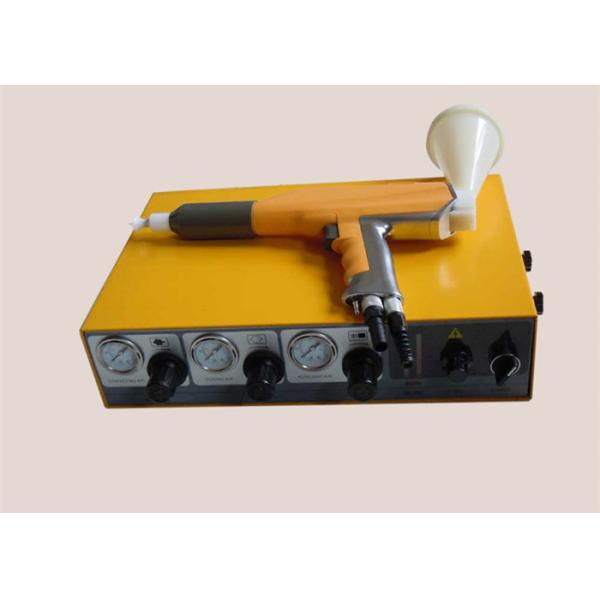 110V 220V Lab Test Mini Powder Coating Spray Machine With Powder Cup Gun