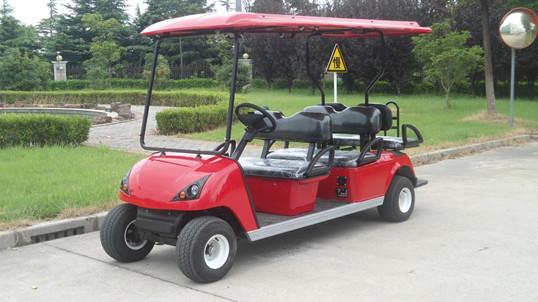 4+2 Seat Electric Car Golf Cart Four Wheeler Passenger Performance Golf Car