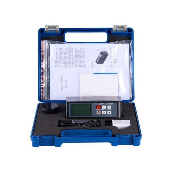RWB-206 Whiteness Brightness Reflectance Meter with Blue Light Whiteness R457 LED 457nm Illuminant
