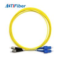 Cabo de remendo 1m da fibra ótica da manutenção programada DX de TTIFiber FC-SC 2m 4m 5m