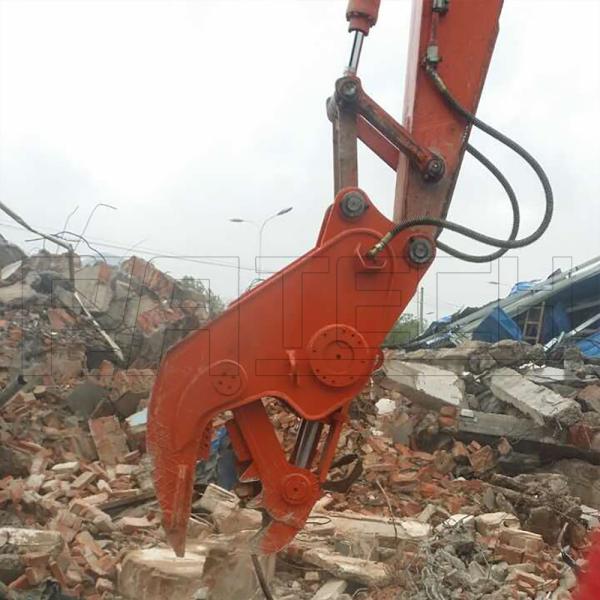 Hydraulic Excavator Concrete Pulverizer With Durable Design, High Work Efficiency