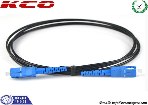 SC FTTH Drop Patch Cord / Fiber Optic FTTH Patch Cable / Outdoor Drop Patch Jumper