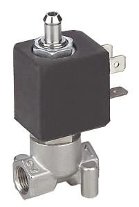 válvula de solenoide fluida de aço inoxidável 220V de umas 3 maneiras de 1/8 2,5 milímetro 240V para o fabricante de café