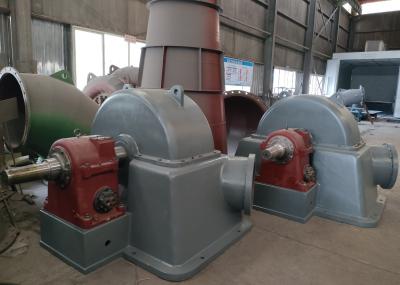 Brushless Excitation Turgo Impulse Turbine Steel Casting Body Stainless Steel Runner