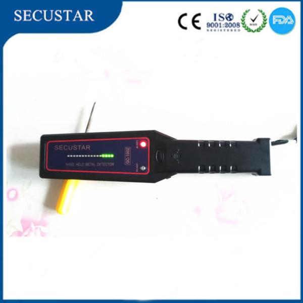 Streamlined Appearance Handheld Metal Scanner , Hand Wand Metal Detector