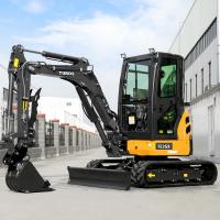 Mini Excavadora 3,5 toneladas Kubota Motor Pequena Escavação CE EPA EURO5 Micro Excavador Crawler Bagger