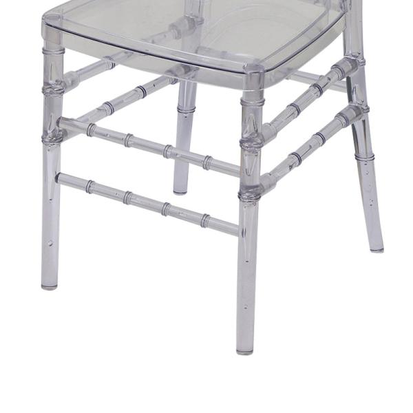 Transparent Gold Phoenix Chair Hotel Furniture Banquet Dining Event Chair Waterproof