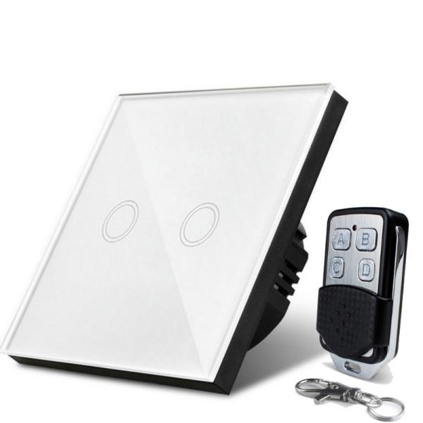 1/2/3 Gang 1 Way Touch Switch LED Light Switch Touch Screen Switch Wall Recessed Glass Panel Control AC 220V EU UK