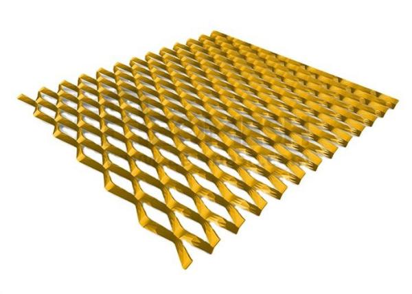 18mm Mesh Size Expanded Metal Sheet Copper Long Lasting Precision Engineered