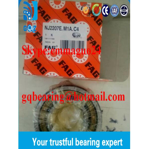 FAG NJ2207E.M1A .C4 Cylindrical Roller Bearing steel high speed