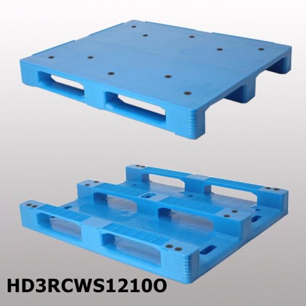 1200*1000*140mm Anti-Slip Flat Deck Reinforced Plastic Pallet with HDPE Virgin Material