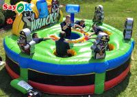 Jogo inflável da toupeira do soco A do jogo interativo adulto inflável exterior dos jogos para o partido 4.5mx1.8mH