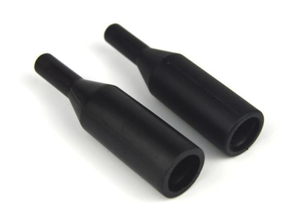 NBR Preto Flexível de borracha cabo coaxial Proteção contra intempéries bota Manga resistente ao calor