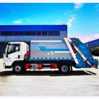 caminhão de lixo do compressor de 141hp 4x2 para serviços do saneamento