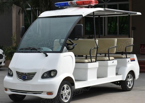 600kg Pay Load 8 Seater 4kw Electric Utility Cart With Alarm Lamp For Sightseeing