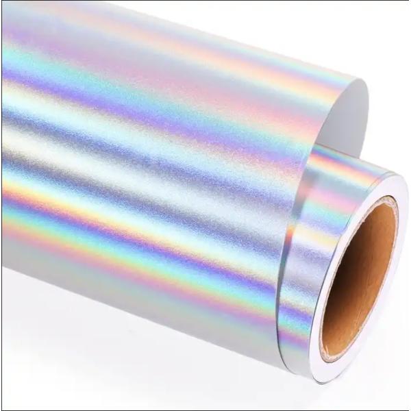 Business Shopping Pet Holographic Lamination Film with Multiple Extrusion Processing
