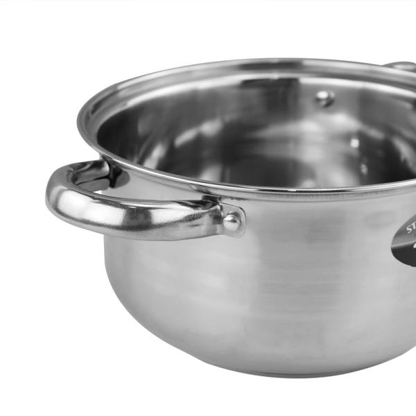 Cookware нержавеющей стали ресторана 12pcs установил подгонянный логотип