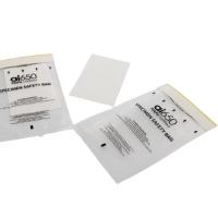 Three Wall Medical Specimen Transport Bags With Biohazard Logo