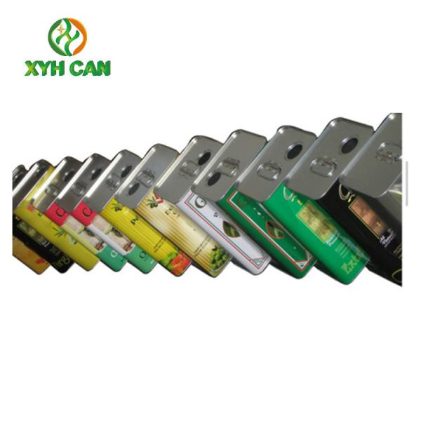 Olive Oil Tin Can Unique que imprime o produto comestível Tin Containers Metal Tinplate Package