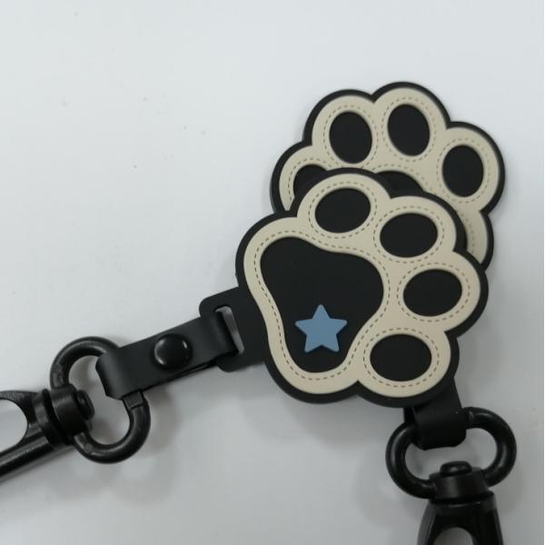 заплата силиконовой резины PVC значков 3D подгоняла Washable ярлыки