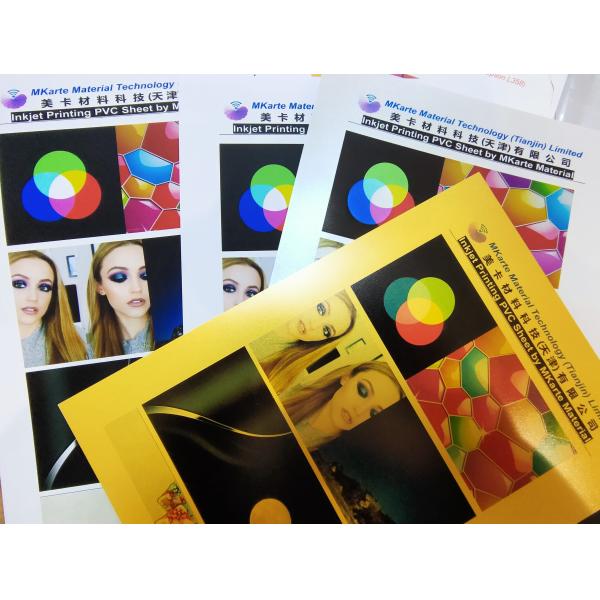 Загерметизированные двойные бортовые листы PVC карты A4 струйные Printable