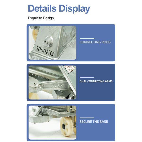 SINOLIFT ACG series Galvanized Hand Pallet Truck