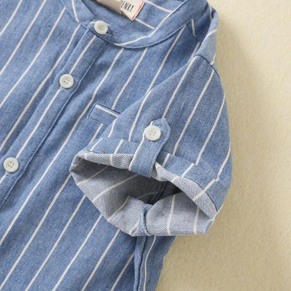 Customizable children clothing boys plain shirts boys Fashion new products summer clothes shirts for kids