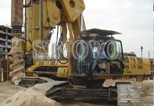 Baixo equipamento de construção custado TR220W CFA motorista multifuncional de Mounted Hydraulic Pile da máquina escavadora