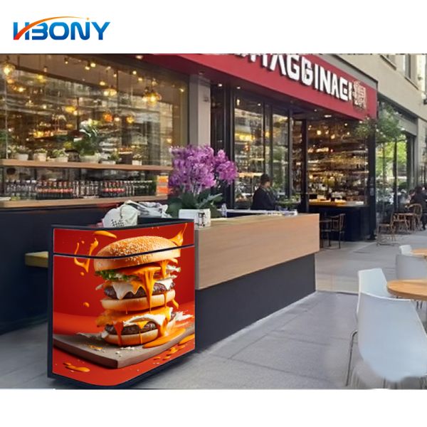 ELLIPSETABLE EDGECURVED LED DISPLAY TABLE
