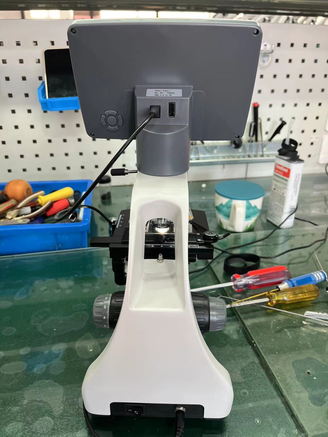 XSZ-177-7INCH Biological Microscope Student Microscope New Sale Manufacture