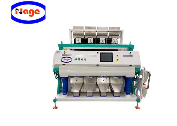 Food Industry White Rice Sesame Color Sorter With 5400 Pixel CCD Camera