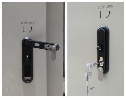 6 шкафов BTS дверей изготовленных на заказ на открытом воздухе интегрированных с дном гавани вытыхания