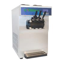 Double machine de crème glacée de brave homme de cylindre de partie supérieure du comptoir avec le compresseur magnétique