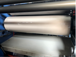 FMZ-1080AN Automatic Film Laminating Machine 80-500Gsm Paper Thickness Film Laminator Machine With 80-100m/min Working Speed And 1060mm Feeding Pile Height